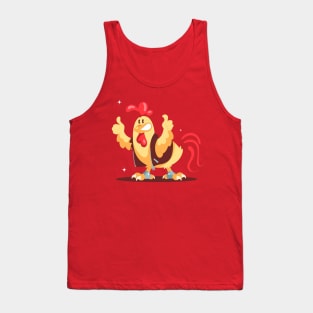 Funny Rooster Tank Top